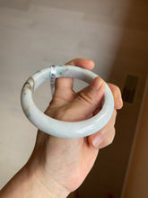 Load image into Gallery viewer, 62.6mm Certified Type A 100% Natural green/yellow/white/purple early spring mountain forest series Jadeite Jade bangle K93-0461