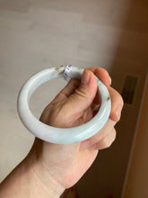 Load image into Gallery viewer, 62.6mm Certified Type A 100% Natural green/yellow/white/purple early spring mountain forest series Jadeite Jade bangle K93-0461