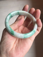 Load image into Gallery viewer, 59.2mm Certified Type A 100% Natural green purple Jadeite Jade bangle S86-7051