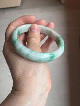 Load image into Gallery viewer, 59.2mm Certified Type A 100% Natural green purple Jadeite Jade bangle S86-7051