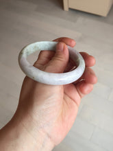 Load image into Gallery viewer, 56.5mm Certified Type A 100% Natural light purple green yellow jadeite Jade bangle BS23-4063