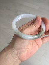 Load image into Gallery viewer, 57.3mm Certified Type A 100% Natural icy watery white purple black brown Jadeite Jade bangle BL74-7052