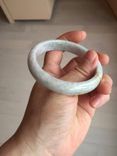 Load image into Gallery viewer, 56.5mm Certified Type A 100% Natural light purple green yellow jadeite Jade bangle BS23-4063