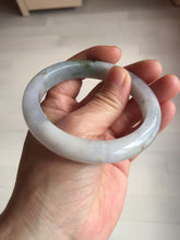 Load image into Gallery viewer, 57.5mm Certified Type A 100% Natural icy watery white purple black brown Jadeite Jade bangle BL73-7043