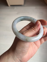 Load image into Gallery viewer, 57.5mm Certified Type A 100% Natural icy watery white purple black brown Jadeite Jade bangle BL73-7043