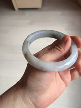 Load image into Gallery viewer, 57.5mm Certified Type A 100% Natural icy watery white purple black brown Jadeite Jade bangle BL73-7043