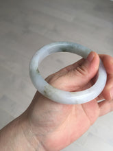 Load image into Gallery viewer, 57.5mm Certified Type A 100% Natural icy watery white purple black brown Jadeite Jade bangle BL73-7043