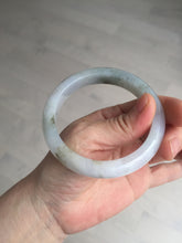 Load image into Gallery viewer, 57.5mm Certified Type A 100% Natural icy watery white purple black brown Jadeite Jade bangle BL73-7043