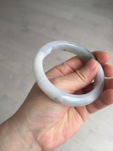 Load image into Gallery viewer, 57.5mm Certified Type A 100% Natural icy watery white purple black brown Jadeite Jade bangle BL73-7043