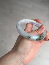 Load image into Gallery viewer, 57.5mm Certified Type A 100% Natural icy watery white purple black brown Jadeite Jade bangle BL73-7043