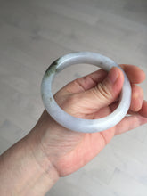 Load image into Gallery viewer, 57.5mm Certified Type A 100% Natural icy watery white purple black brown Jadeite Jade bangle BL73-7043
