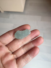 Load image into Gallery viewer, 100% Natural clear sunny green gray  jadeite jade golden fish Pendant group BP109