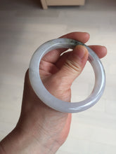 Load image into Gallery viewer, 57.2mm Certified Type A 100% Natural icy watery white purple black brown Jadeite Jade bangle BL72-7066