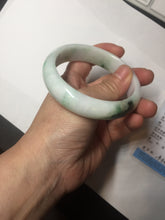 Load image into Gallery viewer, 60mm certified Type A 100% Natural sunny green yellow brown white Jadeite Jade bangle D137-1732