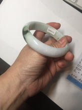 Load image into Gallery viewer, 60mm certified Type A 100% Natural sunny green yellow brown white Jadeite Jade bangle D137-1732