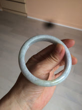 Load image into Gallery viewer, 58mm certified 100% natural light white/green/purple/yellow (Fu Lu Shou) jadeite jade bangle A102-1371