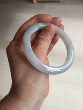 Load image into Gallery viewer, 57.2mm Certified Type A 100% Natural icy watery white purple black brown Jadeite Jade bangle BL72-7066