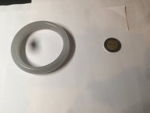 Load image into Gallery viewer, 56.6mm 100% natural smoky purple/icy ash gray Quartzite (Shetaicui jade) bangle SY58