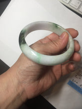 Load image into Gallery viewer, 60mm certified Type A 100% Natural sunny green yellow brown white Jadeite Jade bangle D137-1732