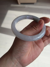 Load image into Gallery viewer, 57.2mm Certified Type A 100% Natural icy watery white purple black brown Jadeite Jade bangle BL72-7066