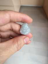 Load image into Gallery viewer, 100% Natural type A green/white small happy buddha jadeite Jade pendant necklace group BP111