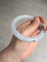 Load image into Gallery viewer, 57.2mm Certified Type A 100% Natural icy watery white purple black brown Jadeite Jade bangle BL72-7066