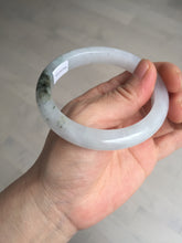 Load image into Gallery viewer, 57.2mm Certified Type A 100% Natural icy watery white purple black brown Jadeite Jade bangle BL72-7066