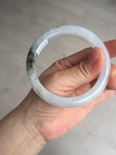 Load image into Gallery viewer, 57.2mm Certified Type A 100% Natural icy watery white purple black brown Jadeite Jade bangle BL72-7066