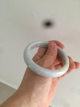 Load image into Gallery viewer, 58mm certified 100% natural light white/green/purple/yellow (Fu Lu Shou) jadeite jade bangle A102-1371