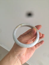 Load image into Gallery viewer, 58mm certified 100% natural light white/green/purple/yellow (Fu Lu Shou) jadeite jade bangle A102-1371