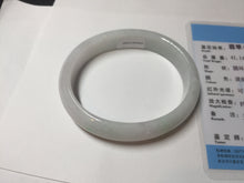 Load image into Gallery viewer, 52mm certified Type A 100% Natural sunny green/white/red oval Jadeite Jade bangle E92-0263