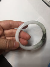 Load image into Gallery viewer, 52mm certified Type A 100% Natural sunny green yellow brown white oval Jadeite Jade bangle Q138-1727
