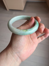 Load image into Gallery viewer, 56mm Certified Type A 100% Natural sunny green yellow Jadeite Jade bangle BS18-4023