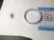 Load image into Gallery viewer, 48.8mm Certified Type A 100% Natural light purple/yellow/white square Jadeite Jade bangle Y151-8064