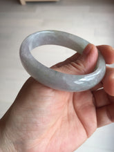 Load image into Gallery viewer, 51.5mm certified 100% natural type A light purple sunny green yellow oval jadeite jade bangle BL77-8666