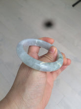 Load image into Gallery viewer, 54.4mm Certified Type A 100% Natural green/white/purple Jadeite Jade bangle AX43-7720