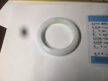 Load image into Gallery viewer, 53mm 100% natural Type A white/sunny green/red Jadeite jade bangle AE64-8013