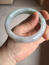 Load image into Gallery viewer, 56.5mm certified 100% natural Type A light green purple red(FU LU SHOU) jadeite jade bangle PC136-9157