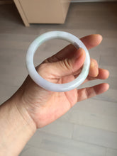 Load image into Gallery viewer, 54.7mm certified type A100% Natural green purple Jadeite Jade bangle BM35-0251
