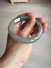 Load image into Gallery viewer, 56.2mm certified Type A 100% Natural green/red/gray/purple (FU LU SHOU) Jadeite Jade bangle BL78-8659