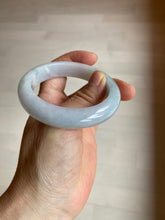 Load image into Gallery viewer, 52mm Certified Type A 100% Natural light green/purple Jadeite Jade bangle Q127-0309