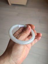 Load image into Gallery viewer, 54.6mm Certified 100% natural Type A white/green/purple jadeite jade bangle AM33-0255