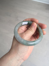 Load image into Gallery viewer, 56.2mm certified Type A 100% Natural green/red/gray/purple (FU LU SHOU) Jadeite Jade bangle BL78-8659