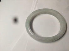 Load image into Gallery viewer, 52mm certified Type A 100% Natural icy light green oval Jadeite Jade bangle AZ45-5053