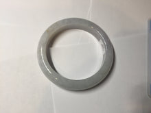Load image into Gallery viewer, 58mm Certificate icy waterly light purple white orange jadeite jade bangle BF134-2650