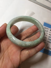 Load image into Gallery viewer, 58mm Certificate 100% natural type A sunny green brown jadeite jade bangle D139-4022