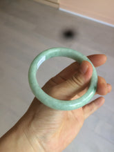 Load image into Gallery viewer, 56.4mm 100% natural Type A sunny green/brown/white jadeite jade bangle AX47-2831