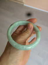 Load image into Gallery viewer, 56.4mm 100% natural Type A sunny green/brown/white jadeite jade bangle AX47-2831