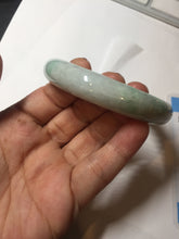 Load image into Gallery viewer, 58mm Certificate 100% natural type A sunny green brown jadeite jade bangle D139-4022