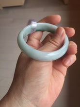 Load image into Gallery viewer, 52.5mm Certificated Type A100% sunny green/dark green Jadeite Jade bangle F06-5007